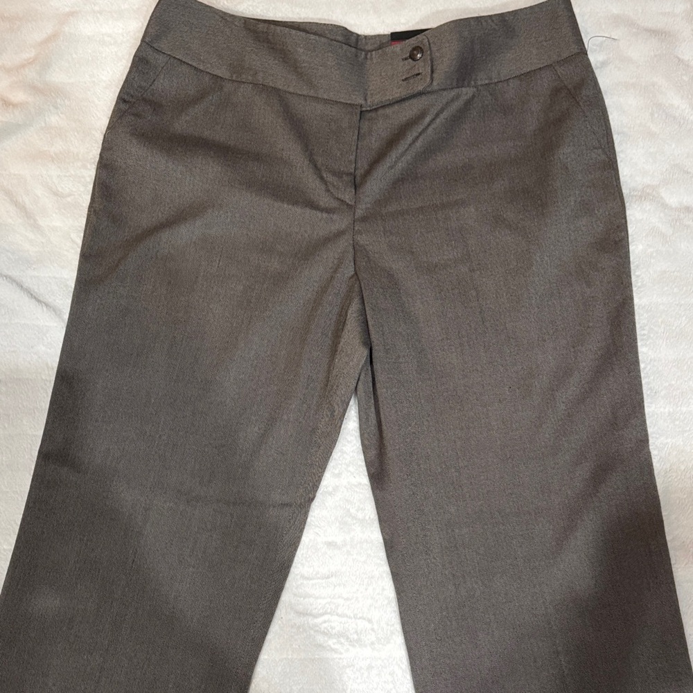Apt. 9 Women's Straight Leg Dress Pants in Charcoal Gray
